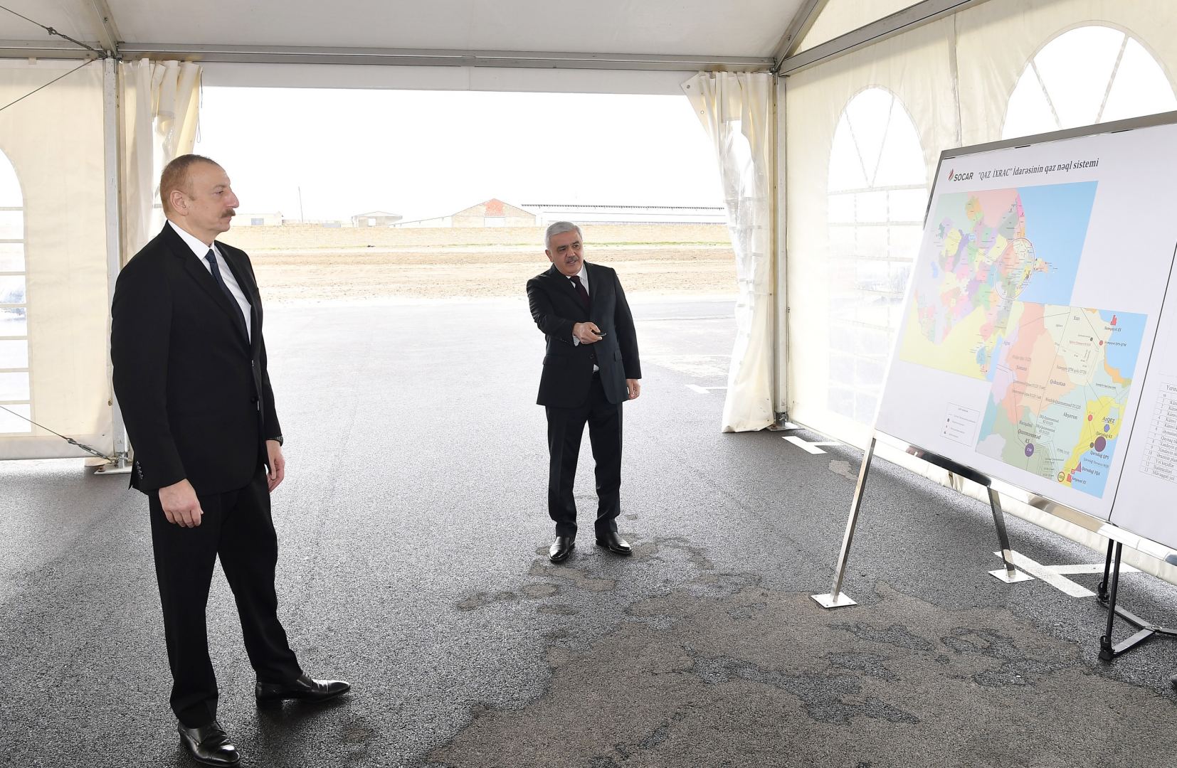President Ilham Aliyev attended opening of main gas pipeline laid to Sumgayit (PHOTO/VIDEO)