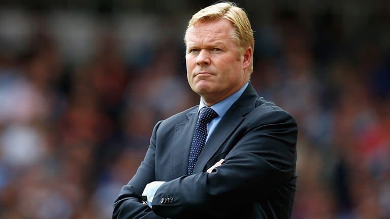 Netherlands coach Koeman in hospital with heart problem