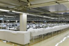 Azerbaijani president, first lady attend opening of face mask factory in Sumgayit (PHOTO/VIDEO)