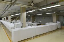 Azerbaijani president, first lady attend opening of face mask factory in Sumgayit (PHOTO/VIDEO)
