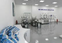 Azerbaijani president, first lady attend opening of face mask factory in Sumgayit (PHOTO/VIDEO)
