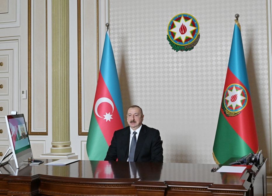 Azerbaijani, Moldovan presidents meet through videoconferencing (PHOTO/VIDEO) (UPDATE)