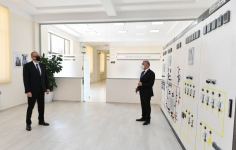 Azerbaijani president launches newly renovated 'Tartar' power substation (PHOTO/VIDEO)