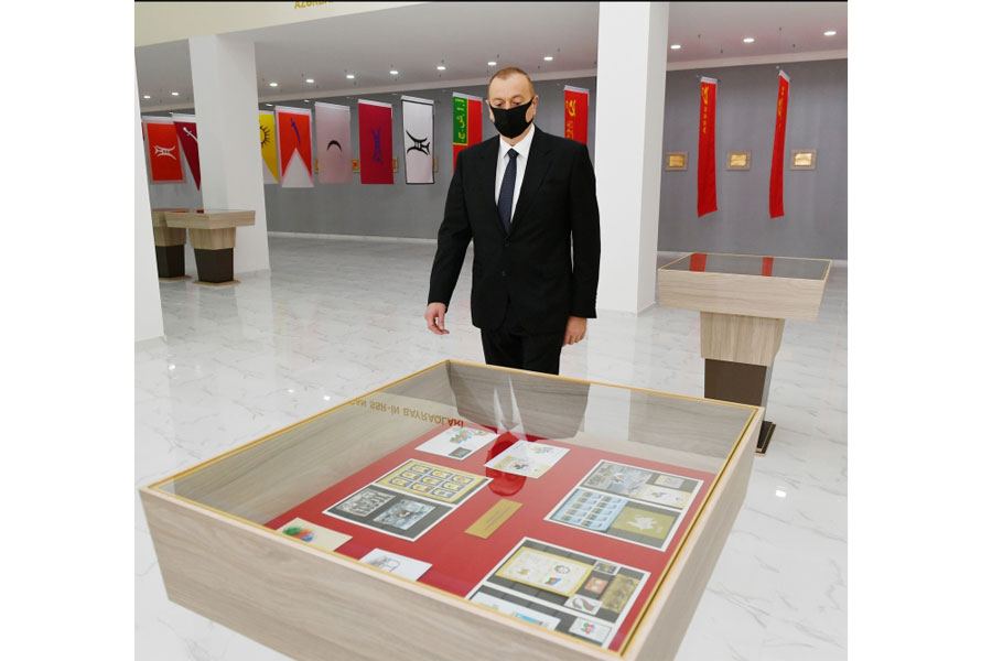 Azerbaijani president inaugurates State Symbols Museum in Tartar (PHOTO/VIDEO)