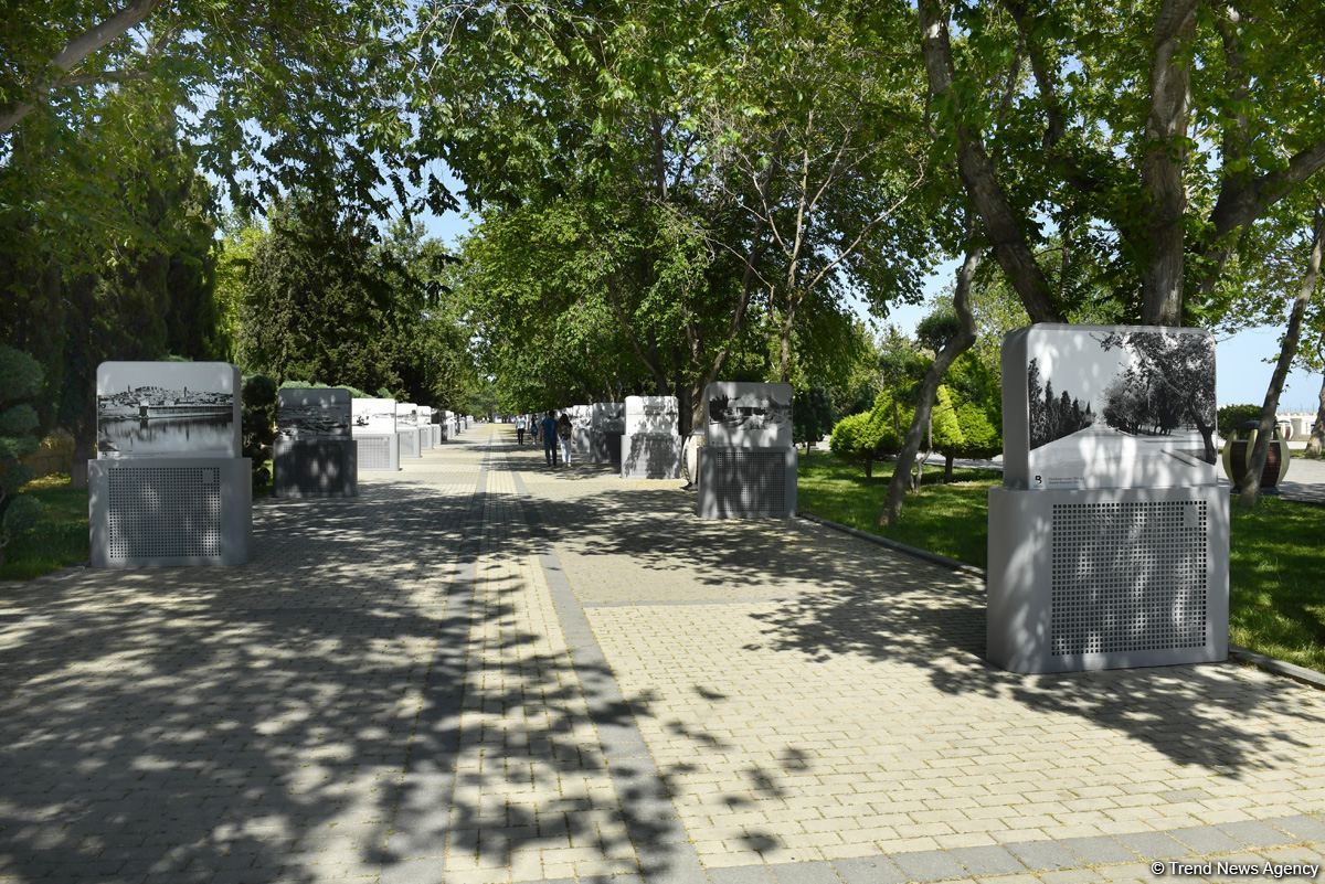 Exhibition of historical Baku photos opens on Baku boulevard (PHOTO)
