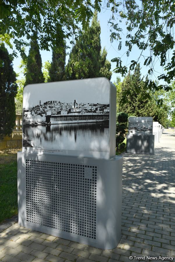 Exhibition of historical Baku photos opens on Baku boulevard (PHOTO)