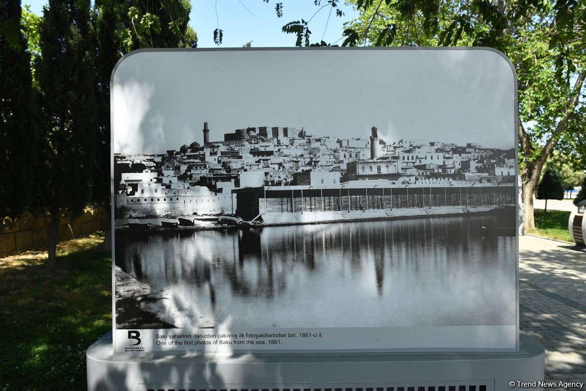 Exhibition of historical Baku photos opens on Baku boulevard (PHOTO)
