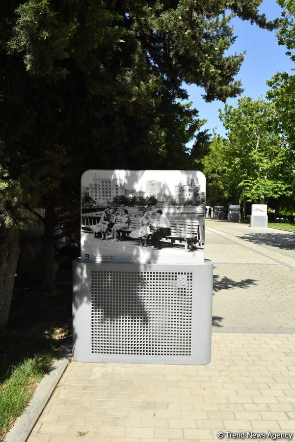 Exhibition of historical Baku photos opens on Baku boulevard (PHOTO)