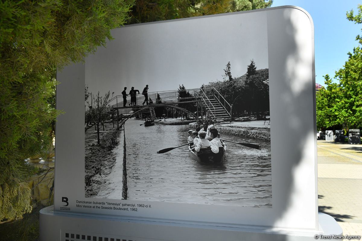 Exhibition of historical Baku photos opens on Baku boulevard (PHOTO)