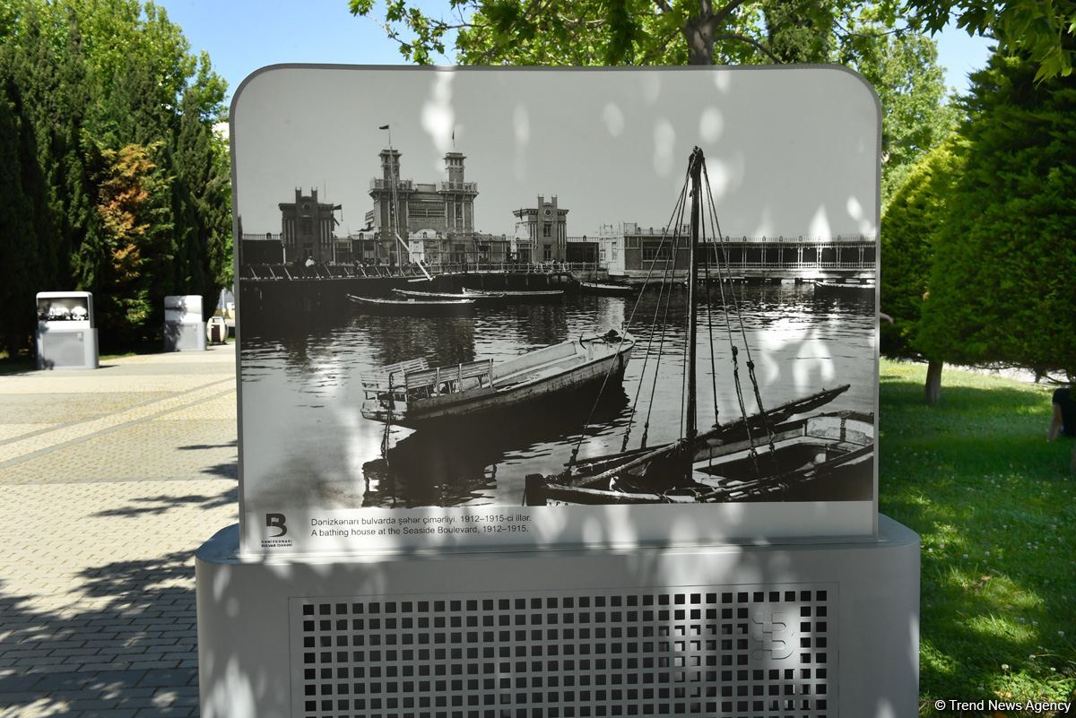 Exhibition of historical Baku photos opens on Baku boulevard (PHOTO)