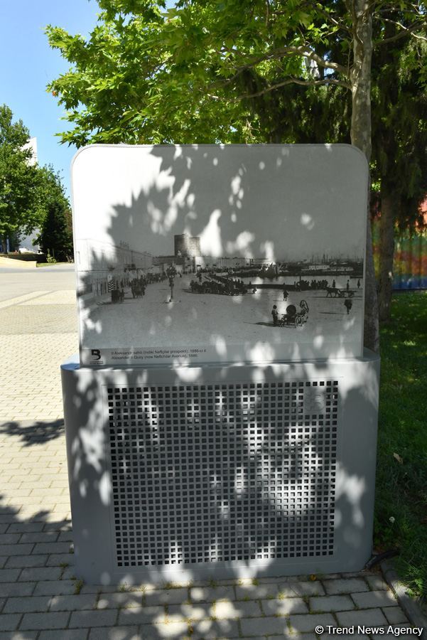 Exhibition of historical Baku photos opens on Baku boulevard (PHOTO)