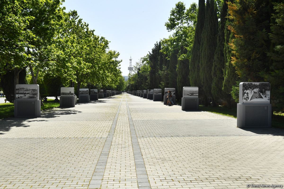 Exhibition of historical Baku photos opens on Baku boulevard (PHOTO)