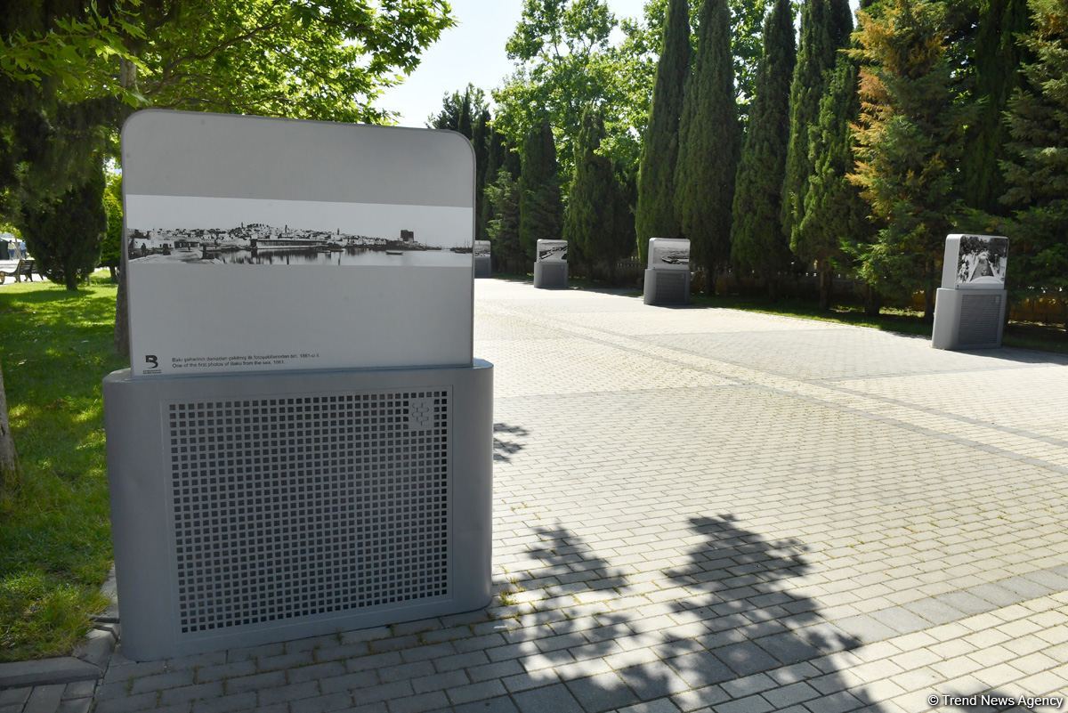 Exhibition of historical Baku photos opens on Baku boulevard (PHOTO)