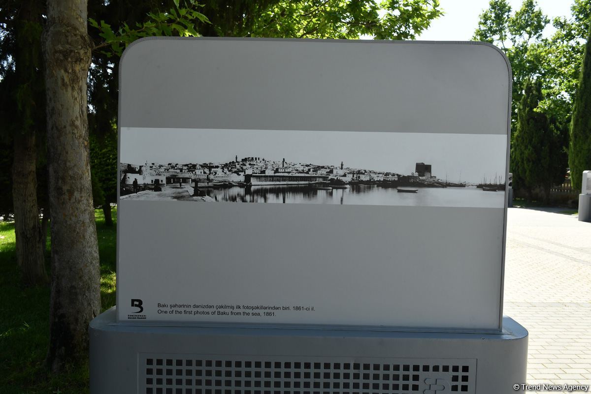 Exhibition of historical Baku photos opens on Baku boulevard (PHOTO)