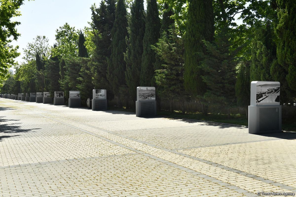 Exhibition of historical Baku photos opens on Baku boulevard (PHOTO)