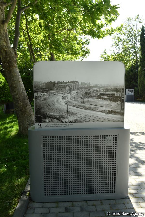 Exhibition of historical Baku photos opens on Baku boulevard (PHOTO)