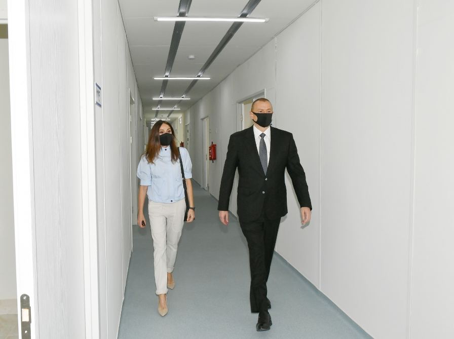 3 modular hospitals inaugurated with participation of President Ilham Aliyev and First Lady Mehriban Aliyeva (PHOTO)