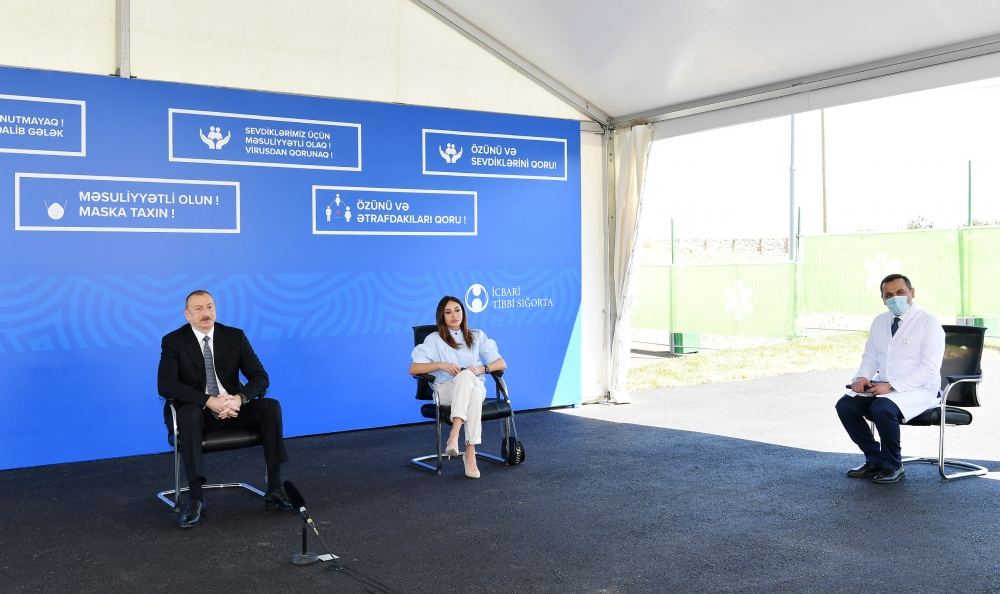 3 modular hospitals inaugurated with participation of President Ilham Aliyev and First Lady Mehriban Aliyeva (PHOTO)