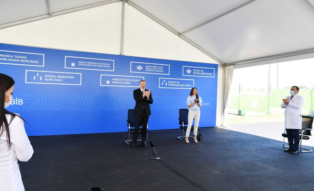 3 modular hospitals inaugurated with participation of President Ilham Aliyev and First Lady Mehriban Aliyeva (PHOTO)