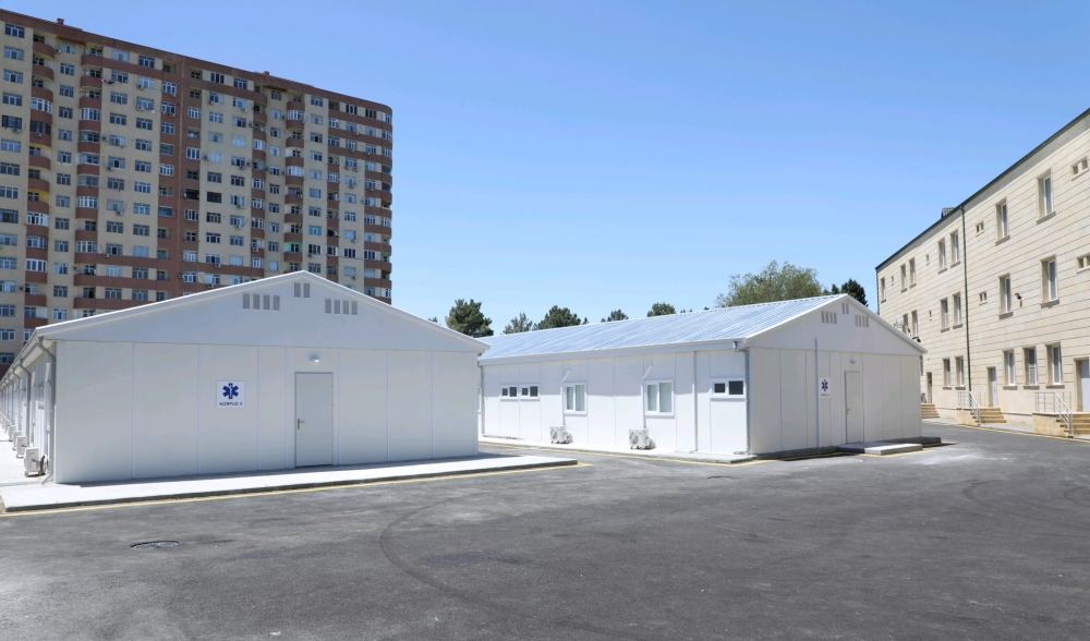 3 modular hospitals inaugurated with participation of President Ilham Aliyev and First Lady Mehriban Aliyeva (PHOTO)