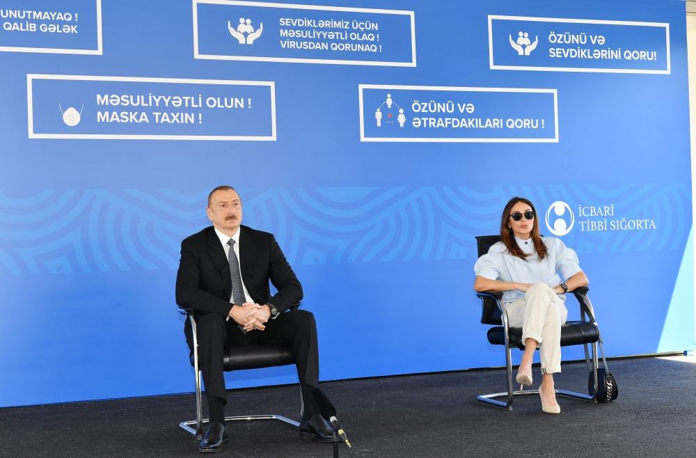 3 modular hospitals inaugurated with participation of President Ilham Aliyev and First Lady Mehriban Aliyeva (PHOTO)