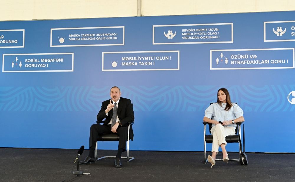 3 modular hospitals inaugurated with participation of President Ilham Aliyev and First Lady Mehriban Aliyeva (PHOTO)