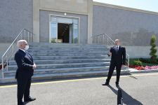 President Ilham Aliyev inaugurates Ahmadli substation owned by AzerEnergy in Khatai district, Baku (PHOTO)