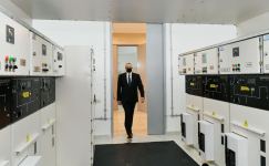 President Ilham Aliyev inaugurates Ahmadli substation owned by AzerEnergy in Khatai district, Baku (PHOTO)