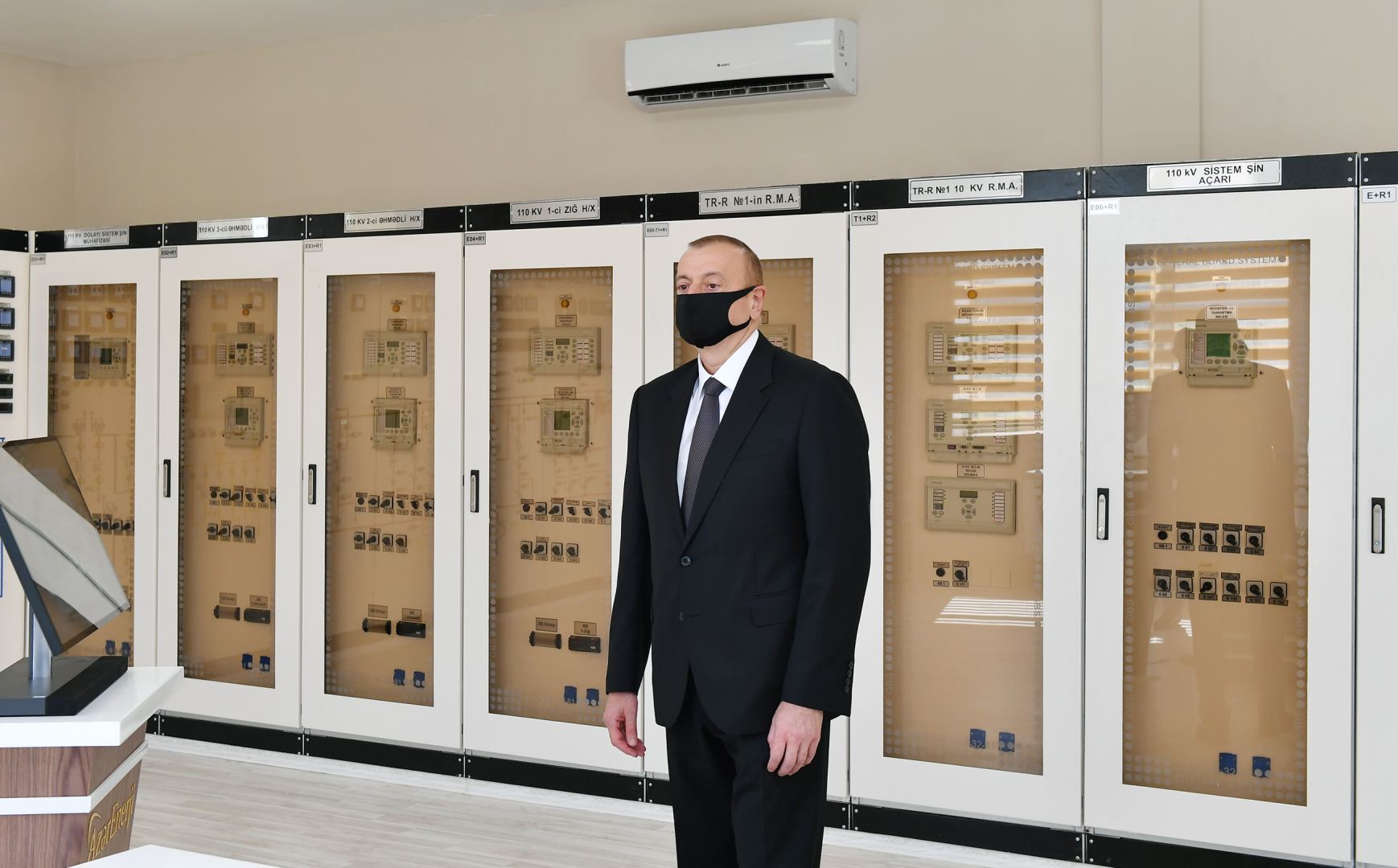 President Ilham Aliyev inaugurates Ahmadli substation owned by AzerEnergy in Khatai district, Baku (PHOTO)