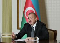 Video conference held between Azerbaijani president, WB’s newly appointed VP (PHOTO)
