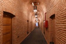 Azerbaijani president, first lady attend opening of Shah Abbas and Ughurlu Khan caravanserai complex in Ganja after restoration (PHOTO)