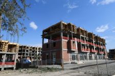 Azerbaijani president, first lady view construction of residential complex in Ganja (PHOTO)