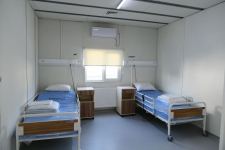 Azerbaijani president, first lady attend inauguration of modular hospital in Ganja (PHOTO)