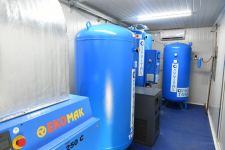 Azerbaijani president, first lady attend inauguration of modular hospital in Ganja (PHOTO)