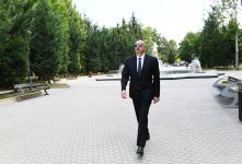 Azerbaijani president inaugurates State Symbols Museum in Mingachevir (PHOTO)
