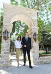Azerbaijani president, first lady view restoration and conservation work carried out in part of Icherisheher (PHOTO/VIDEO)