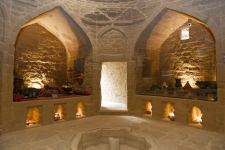 Azerbaijani president, first lady view restoration and conservation work carried out in part of Icherisheher (PHOTO/VIDEO)