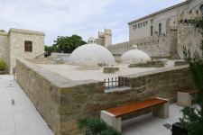 Azerbaijani president, first lady view restoration and conservation work carried out in part of Icherisheher (PHOTO/VIDEO)
