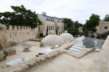 Azerbaijani president, first lady view restoration and conservation work carried out in part of Icherisheher (PHOTO/VIDEO)