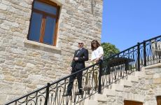 Azerbaijani president, first lady view restoration and conservation work carried out in part of Icherisheher (PHOTO/VIDEO)