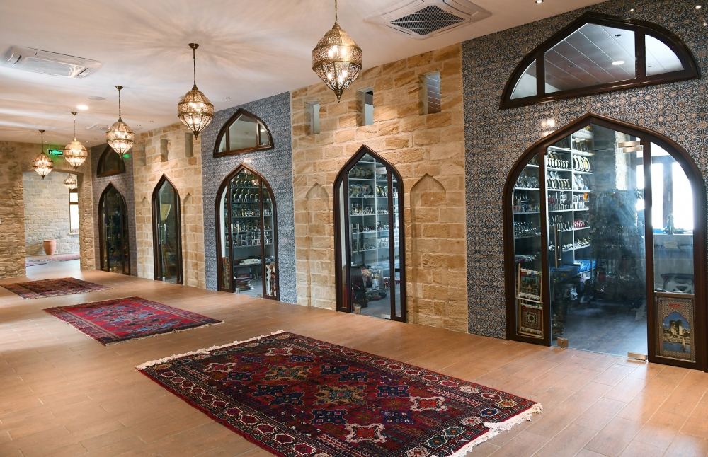 Azerbaijani president, first lady view restoration and conservation work carried out in part of Icherisheher (PHOTO/VIDEO)