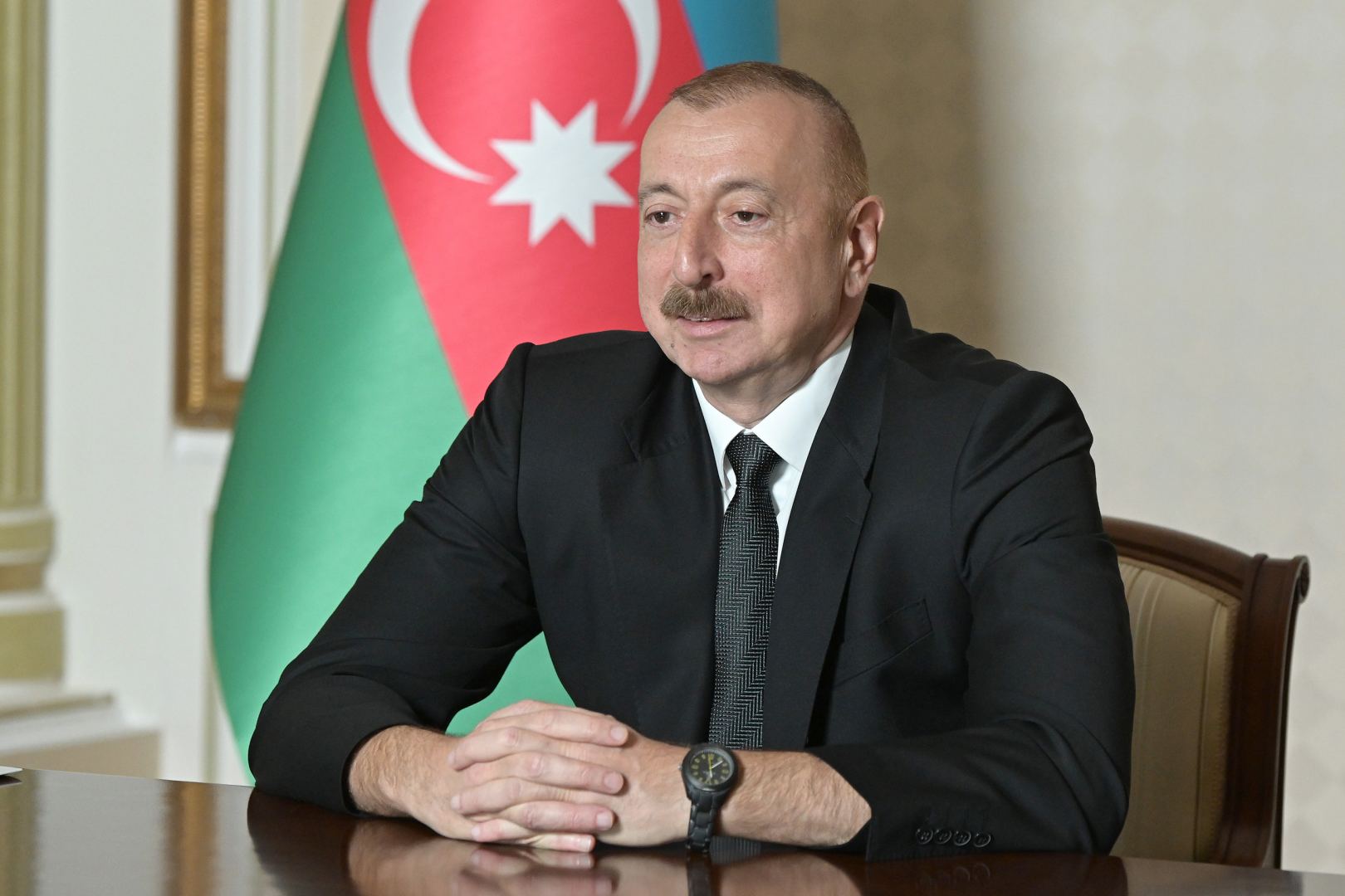 Videoconference held between Azerbaijani president, WTO secretary-general (PHOTO/VIDEO)