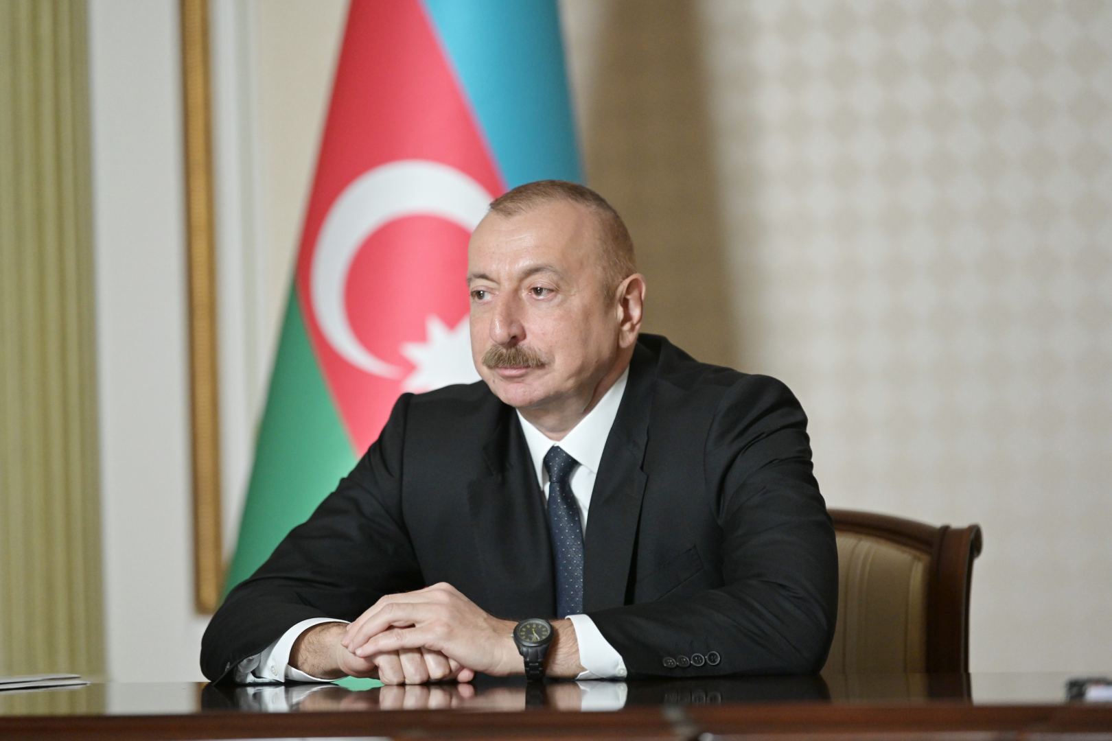 Azerbaijani, Afghan, Turkmen presidents meet through videoconferencing (PHOTO/VIDEO)