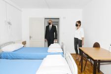 Azerbaijani president, first lady attend inauguration of modular hospital in Baku (PHOTO/VIDEO)