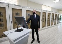President Aliyev inaugurates renovated “8th km” substation owned by AzerEnergy in Baku (PHOTO)
