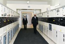 President Aliyev inaugurates renovated “8th km” substation owned by AzerEnergy in Baku (PHOTO)