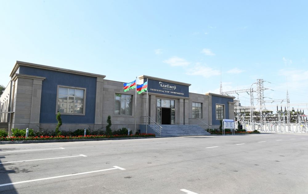 President Aliyev inaugurates renovated “8th km” substation owned by AzerEnergy in Baku (PHOTO)