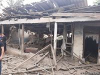 Azerbaijan's Dondar Gushchu village under heavy fire from Armenian armed forces (PHOTO)
