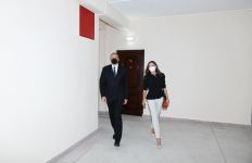 Azerbaijani president, first lady attend ceremony to give out apartments, cars to martyr families, war disabled in Baku (PHOTO/VIDEO)