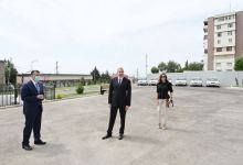 Azerbaijani president, first lady attend ceremony to give out apartments, cars to martyr families, war disabled in Baku (PHOTO/VIDEO)